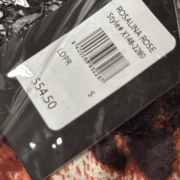 Frederick's of Hollywood Rosalina Rose Cami/Short Set Size Small NWT - Picture 4 of 5